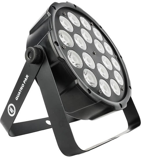 Light4me Quatro Par 18x10w RGBW LED Stage Projector Lighting Event Decoration Light