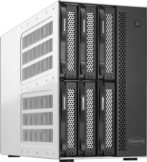 TerraMaster Case for 6 Hard Drives SATA III with Connection USB 3.2