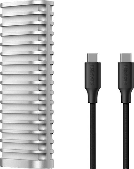 TerraMaster Θήκη για Σκληρό Δίσκο M.2 SATA III NVME με σύνδεση Thunderbolt / USB 3.2