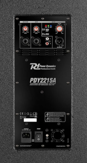 Power Dynamics SOSPA774 Active Speaker PA 1600W