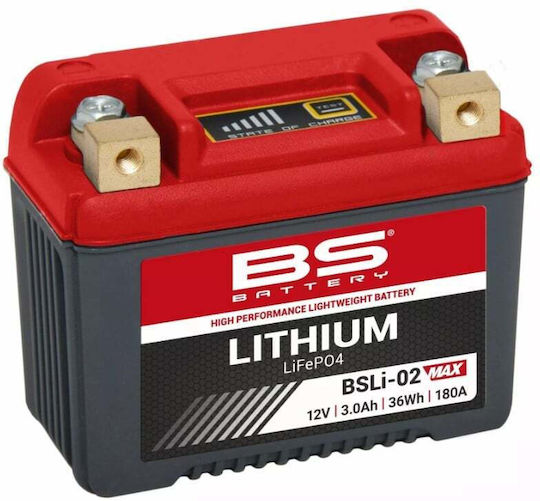Lifepo4 Lithium-Ion Batterie Bsli-02 Ladeanzeige 12V 3Ah