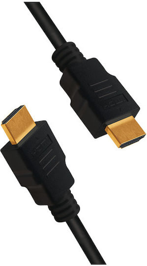 Logilink Ch0077 Cablu Video HDMI M La HDMI M 2.1 1m Conectori Placati Cu Aur Rezolutie Maxima 8k 7680 X 4320 La 60 Hz Plastic Triplu