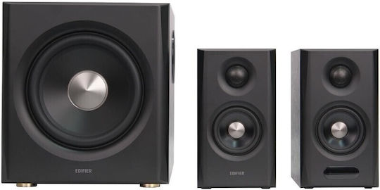 Edifier S355DB-BK Computer Speakers 2.1 with Bluetooth and 15W Power Black