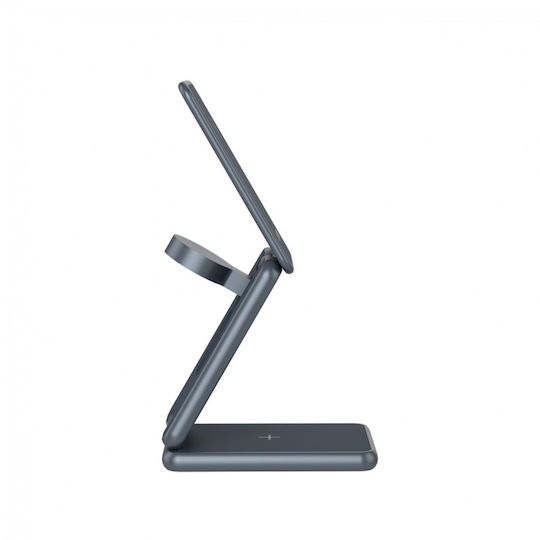 Canyon Wireless Charger (Qi Pad) 15W Power Delivery Gray (OnCharge)