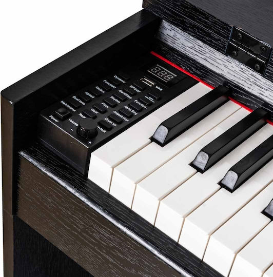 Parker Elektrisch Klavier JDP-40 mit 88 Gewichtet Tasten Schwarz