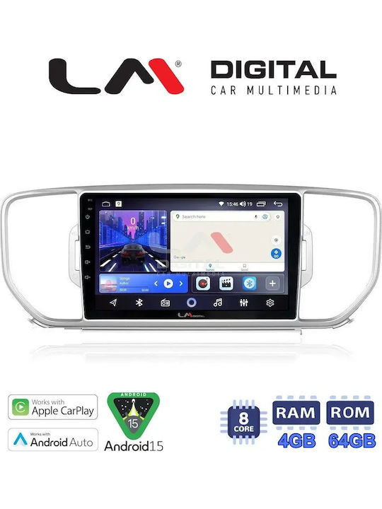 LM Digital Car Audio System for Kia Sportage 2016>2019 Bluetooth USB WiFi GPS Apple CarPlay Android Auto