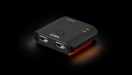 2-портов True 4k HDMI сплитер Aten "vs4812-at" Green Stamp 0.8 Lei