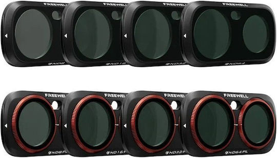 Freewell Filter Set für Insta360 Luna Ultra All Day 8-teilige Set