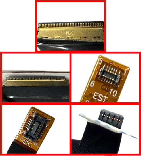 Screen Flex Cable for Laptop Lenovo Legion 7-15imh05 81yt 7-15imhg05 81yu C7-15imh05 82eh Y9000k 2020