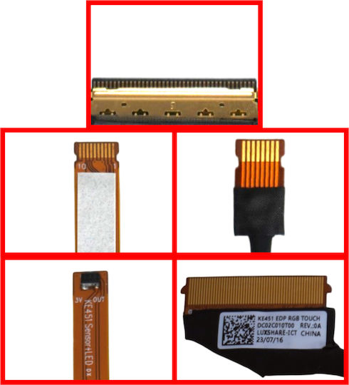 Laptop Flexkabel Für Bildschirm Lenovo Thinkpad E14 Gen 5 21jk 21jl 21jr 21js