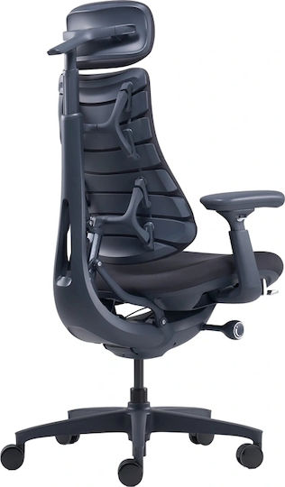 LiberNovo Omni Office Chair with Adjustable Arms Black