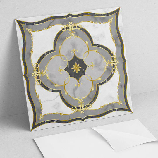 Set Kacheln Für Vinylboden Elegantes Design Wandsticker & Wandgemälde 4x50x50 cm
