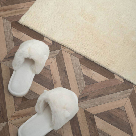Ready To Apply Printed Vinyl Tiles Wood Panel Design 9x30x30 Cm
