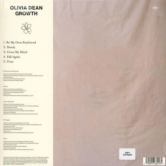 Olivia Dean Growth Vinyl