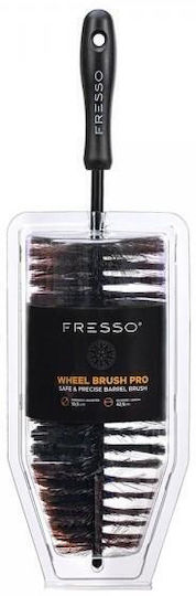 Fresso Wheel Brush Pro Soft Dense Bristles Durable Bonded Handle 1 Piece