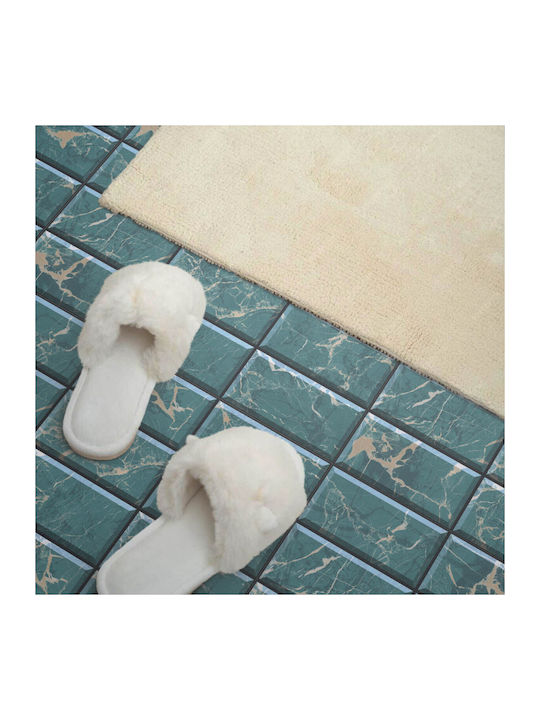 Set of Vinyl Tiles Kitchen Pattern Marble Tile 4x50x50 Pc
