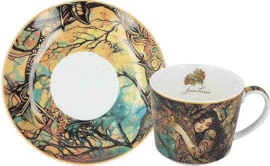 Carmani Cups Coffee Porcelain Brown 230ml