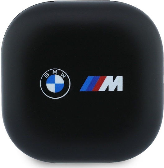 BMW Printed Logo Enc In-ear Bluetooth Handsfree Headphones with Charging Case Black