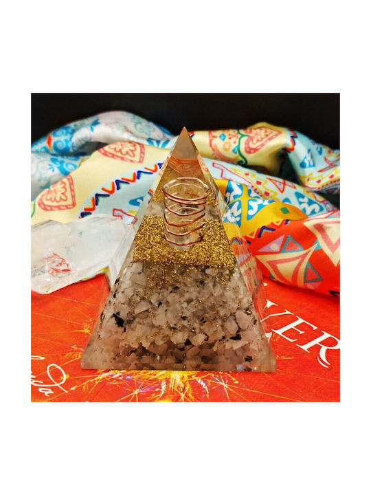Noua Piramidă Orgone Cu Cristale De Piatra Lunii Curcubeu Restaurând Echilibrul Liniștea Relaxarea