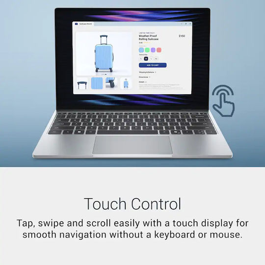 XPS 13 13.4" QHD+ Touchscreen 120Hz (Core 5-320/16GB/512GB SSD/W11 Home) (US Keyboard)