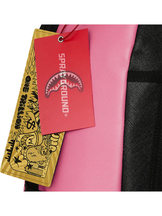 Sprayground Shark Central Schulranzen Rucksack für Junior High-High School Rosa Stickerei 29 x 15 x 45,7cm 2026