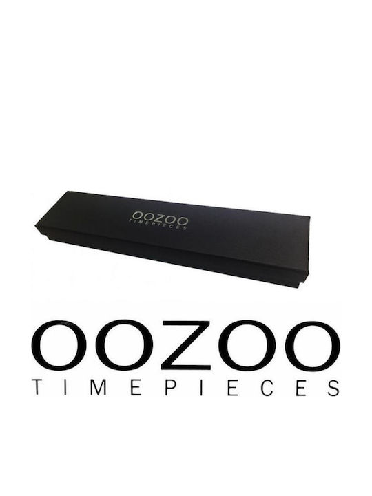 Oozoo Herrenuhren Batterie mit Gelbem Gummiarmband