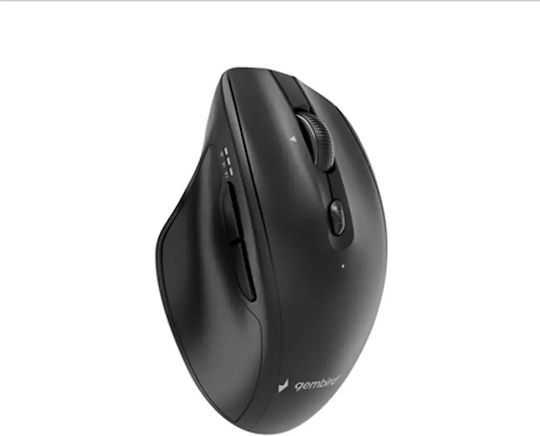 Gembird MUSW2-6B-02 Wireless Ergonomic Bluetooth Mouse Black