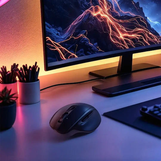 Gembird MUSW2-6B-02 Wireless Ergonomic Bluetooth Mouse Black