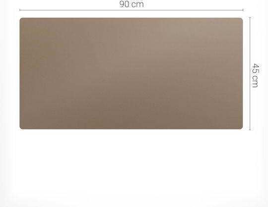Antirutsch Schutzmatte Schreibtischunterlagen Braun 90x45 cm