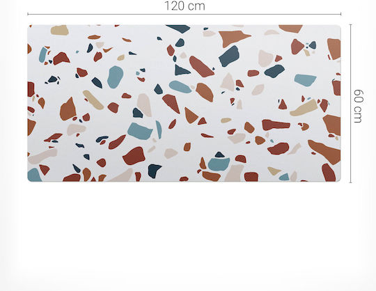 Dekoratives Tischset Druck Premium Mosaik Kiesel 120x60
