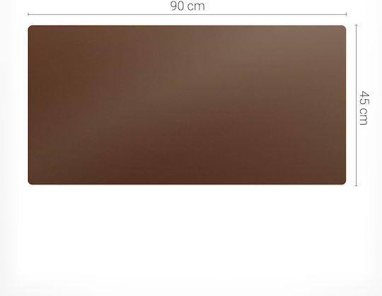 Antirutsch Schutzmatte für Schreibtisch Σουμέν Γραφείου Braune 90x45 cm
