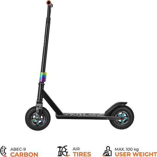 Nils Kids 2-Wheel Freestyle Scooter Black