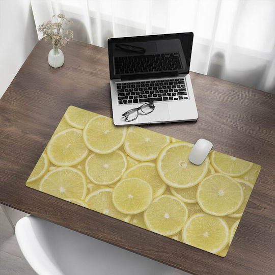 Schreibtischunterlagen Schutzmatte Allgemeine Verwendung Computerausstattung Orangenstücke 90x45 cm