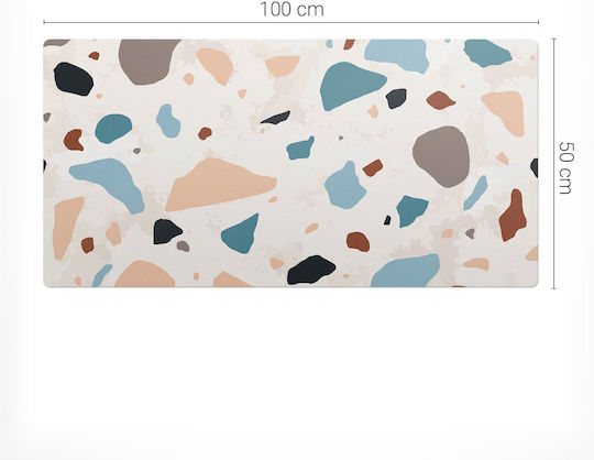 Schreibtischunterlagen Schutzkissen Abstrakte Grafiken Terrazzo 100x50 cm