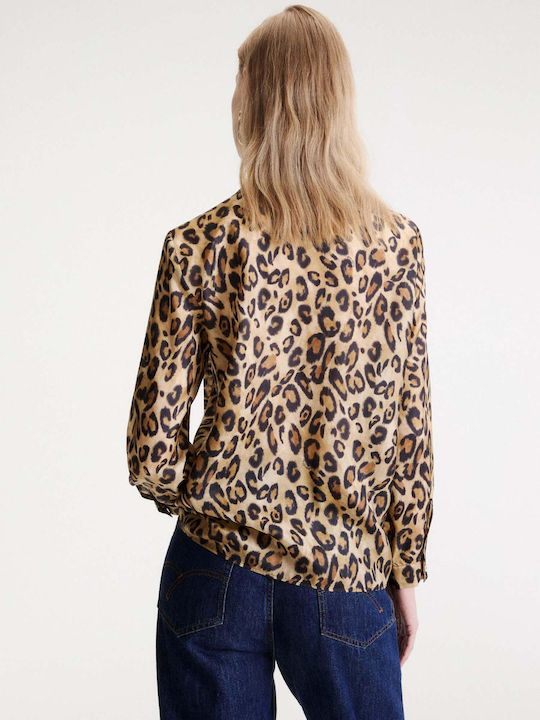 Women's Blouse Animal Print Multicolour