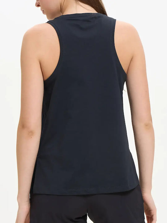 Damen Sport Top Ärmellos Schnell Trocknend Schwarz