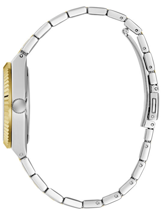 Guess Vera Дамски Часовник 32mm Кварцов с Златна Метална Верижка