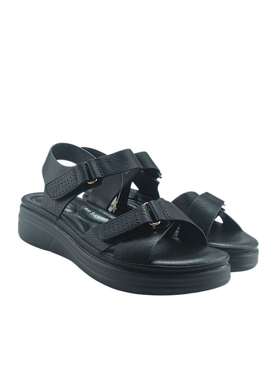 Women's Flat Sandals Black