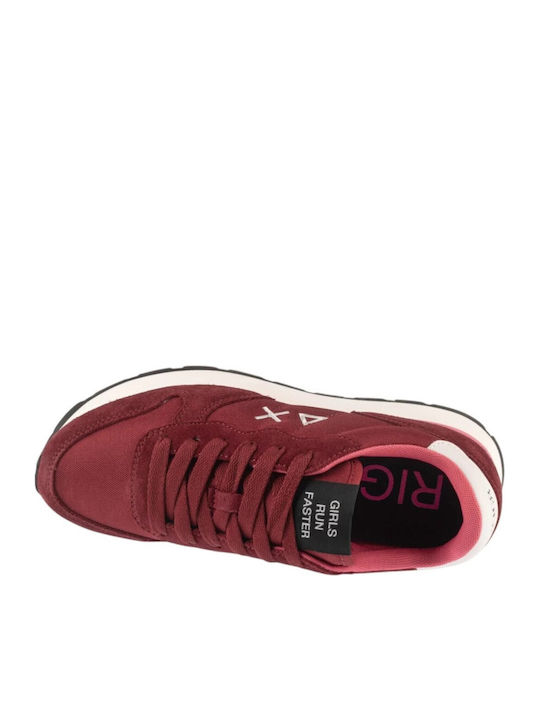 Women's Burgundy Sneakers