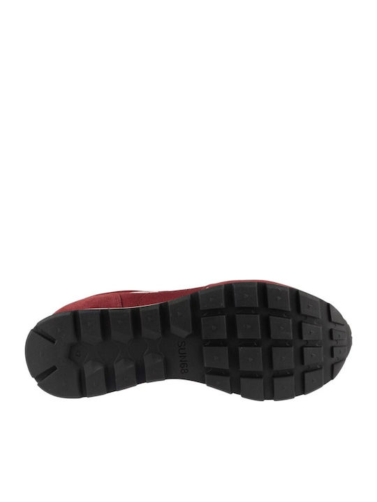 Men's Burgundy Sneakers