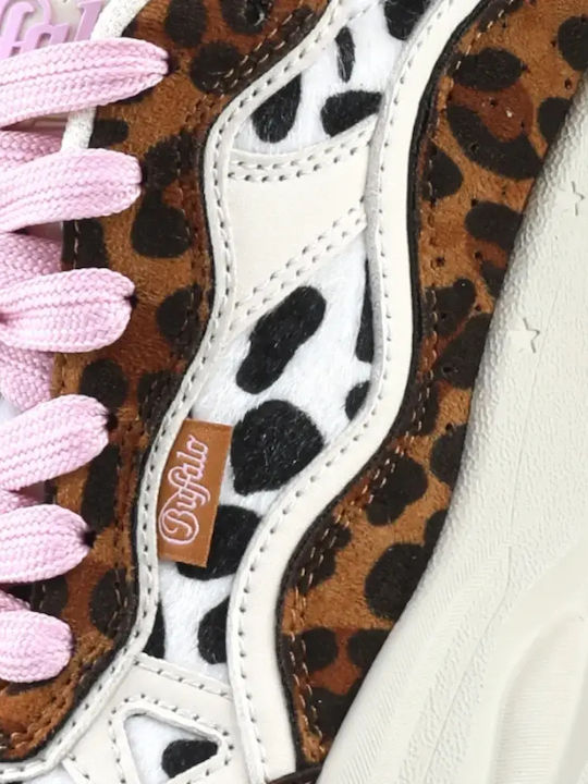 Едни Дамски Платформи Високи Animal Print