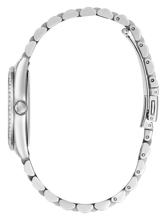 Guess Jada Women's Watch 34mm Battery Powered with Silver Metal Bracelet