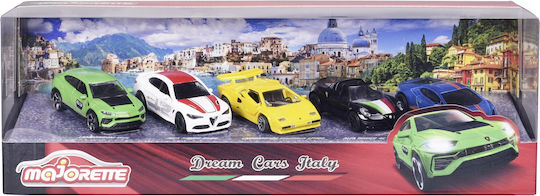 Majorette Car DREAM CARS ITALY 5-Piece Pack 1:64 1:64