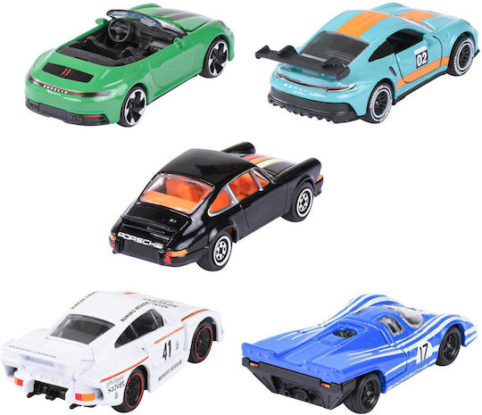 Majorette Αυτοκινητάκι PORSCHE 5-PACK 1:64 8502105002 1:64