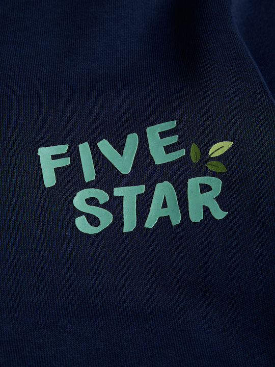 Kids Sweatpants Set With Jacket Blue
