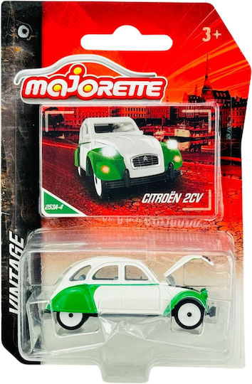 Majorette Αυτοκινητάκι VINTAGE CITROEN 2CV WHITE 253A-4 1:54 1:54