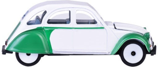 Majorette Αυτοκινητάκι VINTAGE CITROEN 2CV WHITE 253A-4 1:54 1:54