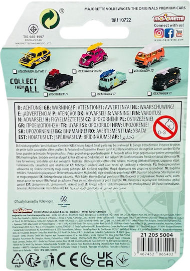 Majorette Mașinuță VW Volkswagen Transporter T1 Neagră 243F-1 1:59 1:59