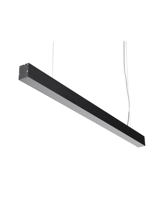 kelvo Orion White LED Ceiling Light With Warm To Cool White Light 120x5cm