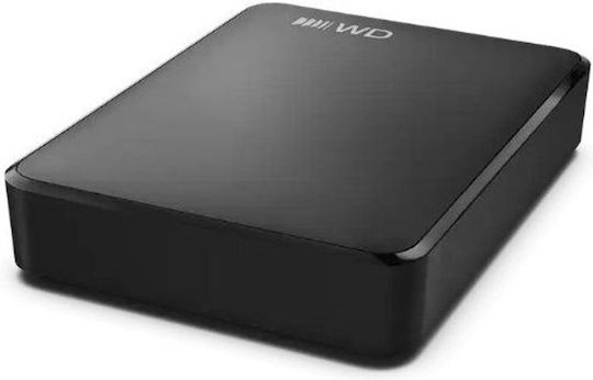 Western Digital Elements USB-C Εξωτερικός HDD 1.0TB 2.5" Μαύρο